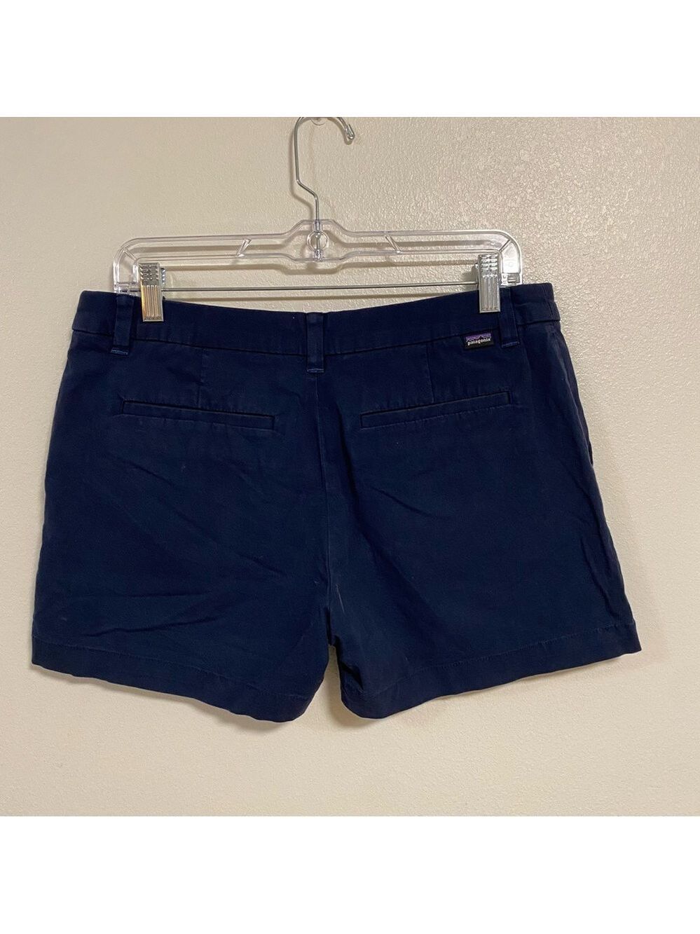 Patagonia Shorts Women’s Size 10 Navy Chino Shorts Organic Cotton - Picture 9 of 15
